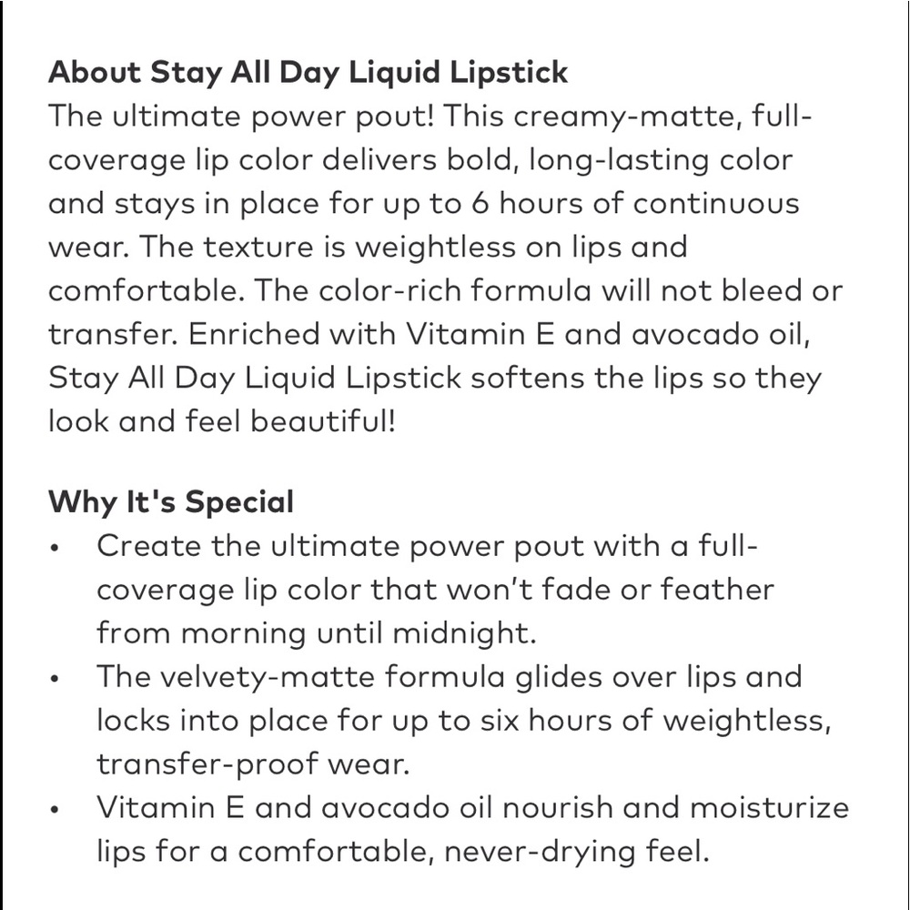 Stila Matte Stay All Day Liquid Lipstick - Picture 8 of 8